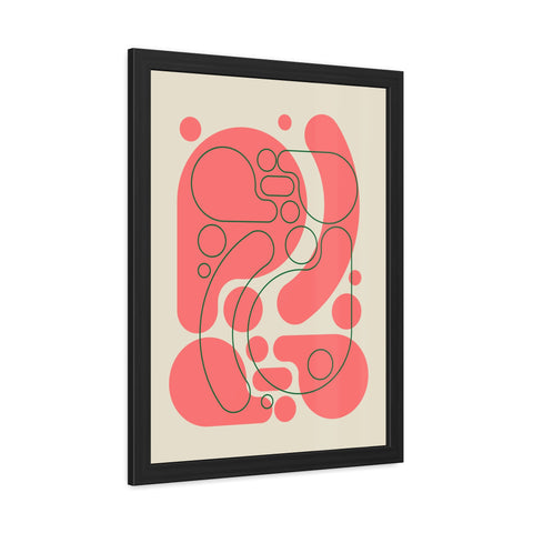 Kinta 4 - Abstract Line Art Framed Posters - Modern Home Decor