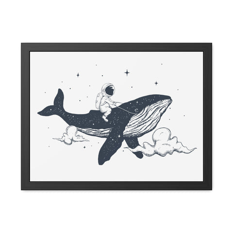Whale Rider - Framed Print