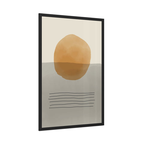 Watercolor Abstract 3 - Framed Print