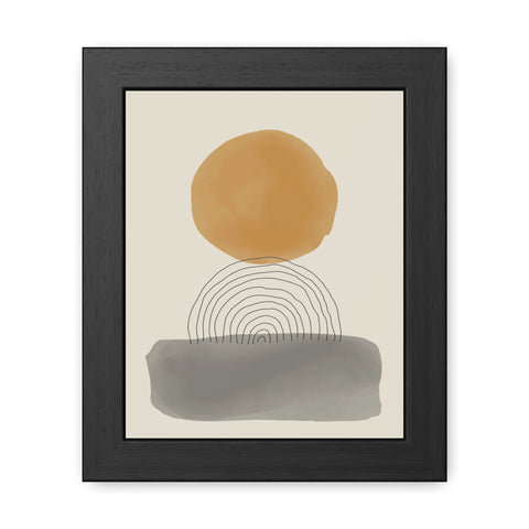 Watercolor Abstract 1 - Framed Print