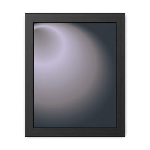 Lightsout 1 - Minimalist Framed Poster - Modern Art Print for Home Decor