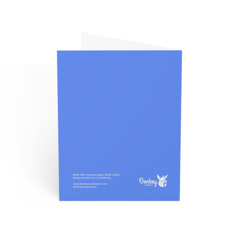 Hanukkah Greeting Card — Hanukkah / Holiday Greeting Card - Illustrated, Modern