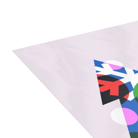 "Too Jolly To Care" Holiday Card — Christmas / Holiday Greeting Card - Illustrated, Funny, Snarky, Modern