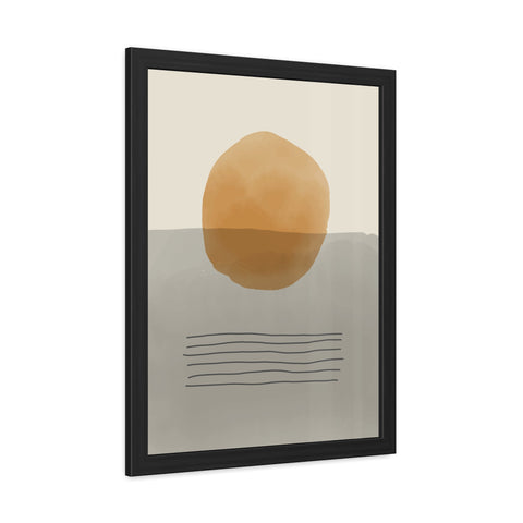 Watercolor Abstract 3 - Framed Print