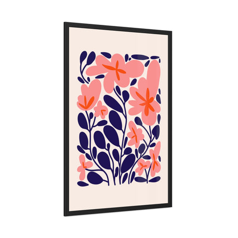 Florish 1 - Botanical Framed Poster | Floral Wall Art for Home Decor