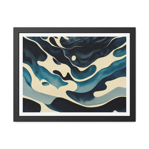 Waterborn - Framed Print - Watercolor Art