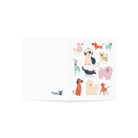 Dogs 4 - Greeting Card