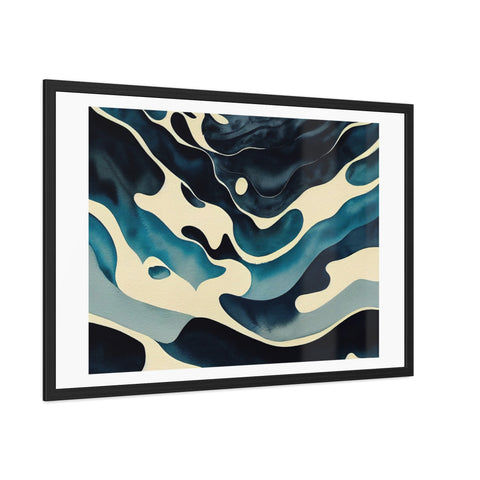 Waterborn - Framed Print - Watercolor Art