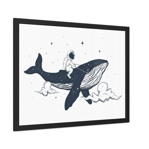 Whale Rider - Framed Print