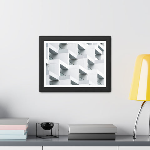 Blocks - Architecture - Framed Print