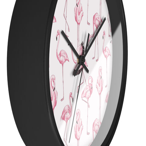 Flamingos - Silent 10" Wall Clock