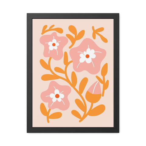 Marinda 8 - Botanical Framed Poster - Floral Wall Art for Home Décor