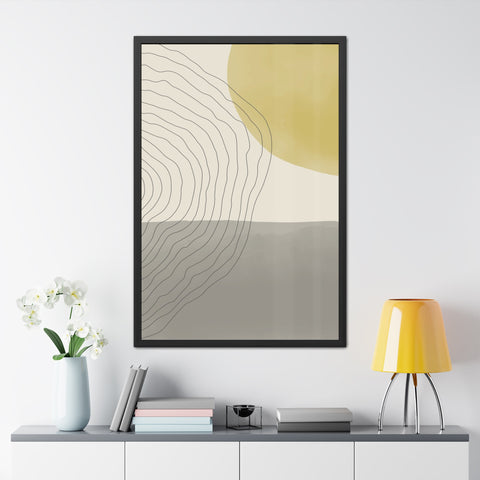 Watercolor Abstract 4 - Framed Print