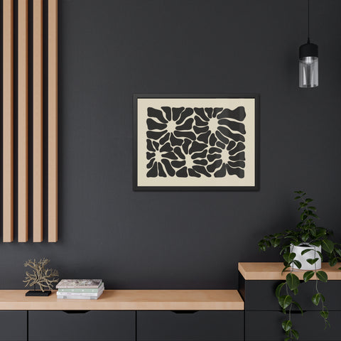 Melancholy 2 - Abstract Framed Poster - Modern Art Wall Decor for Minimalist Spaces