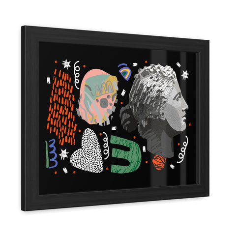 Arbitrary 1 - Artistic Framed Poster with Abstract Design – Perfect Home Decor for Art Lovers