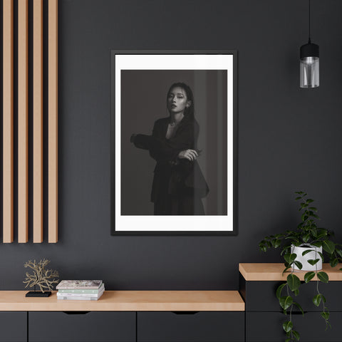 Xiang Sue - Elegant Monochrome Framed Poster - Stylish Wall Art for Modern Decor