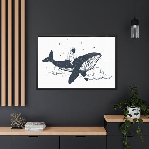 Whale Rider - Framed Print