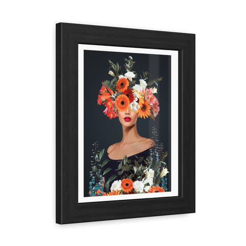 Flowerhead - Blooming Beauty Framed Poster - Floral Art for Home Decor