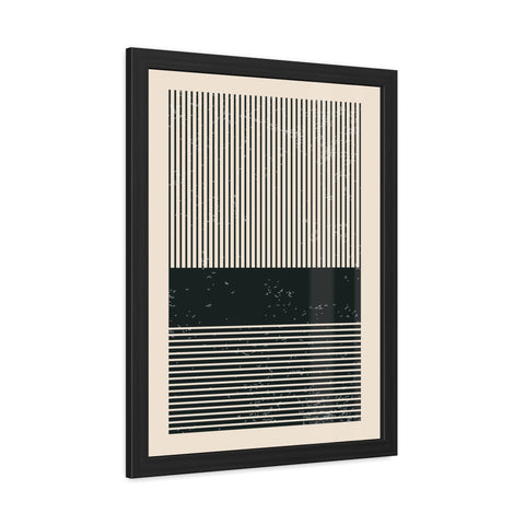 Ink Stamp 5b - Minimalist Framed Poster – Modern Wall Art for Home Decor