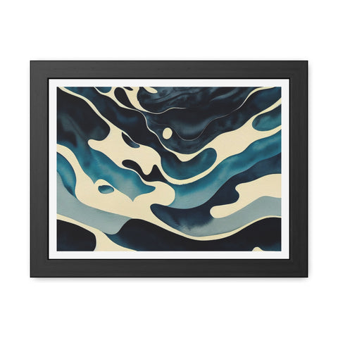 Waterborn - Framed Print - Watercolor Art