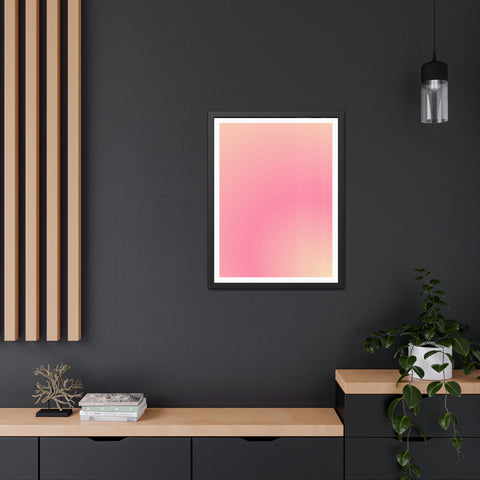 Sunrise 4 - Elegant Gradient Framed Posters - Minimalist Art for Home Decor