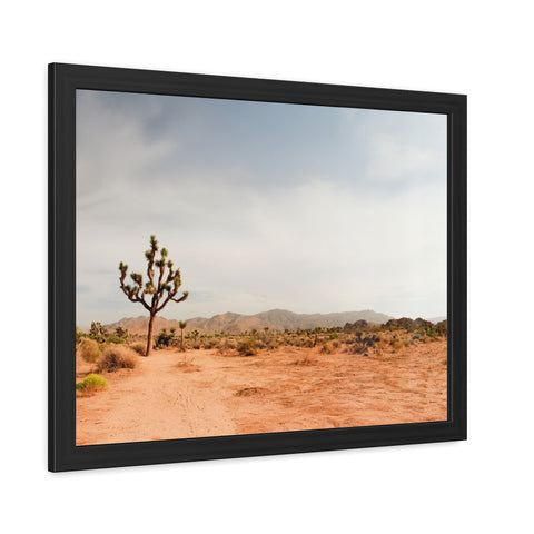 Coachella Valley - Desert Landscape Framed Poster - Serene Wall Art for Home & Office
