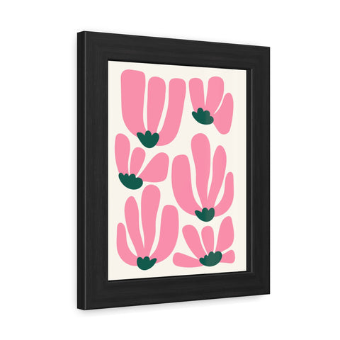 Natural Formation 2 - Vibrant Floral Framed Poster Art | Modern Home Décor | Gift for Plant Lovers