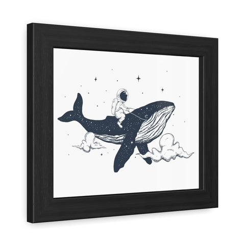 Whale Rider - Framed Print