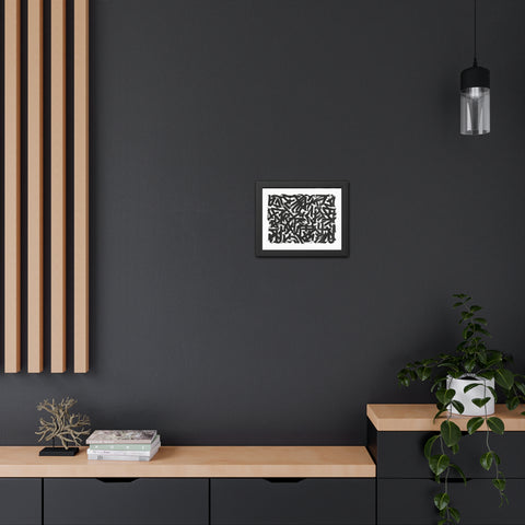 Smith 1 - Modern Abstract Framed Posters - Urban Art Decor for Home & Office