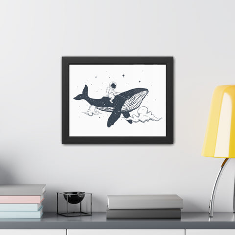 Whale Rider - Framed Print