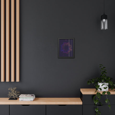 Sound Nova 2 - Vibrant Abstract Wave Framed Poster - Modern Wall Art for Music Lovers