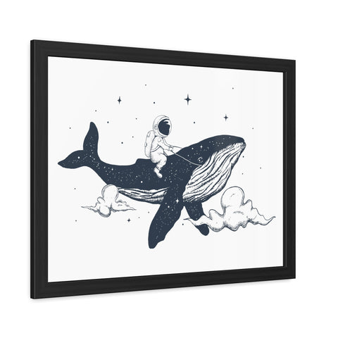 Whale Rider - Framed Print