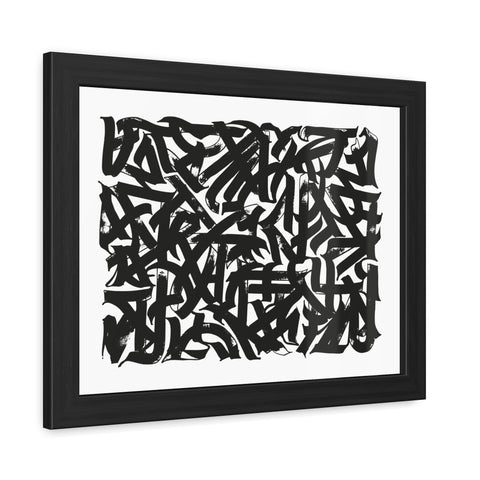 Smith 1 - Modern Abstract Framed Posters - Urban Art Decor for Home & Office