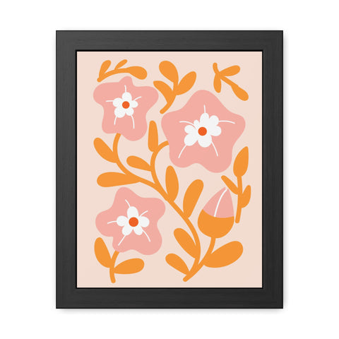 Marinda 8 - Botanical Framed Poster - Floral Wall Art for Home Décor