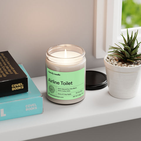 Airline Toilet - Scented Soy Candle, 9oz
