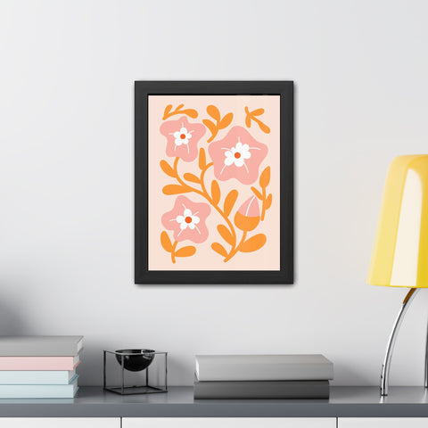 Marinda 8 - Botanical Framed Poster - Floral Wall Art for Home Décor