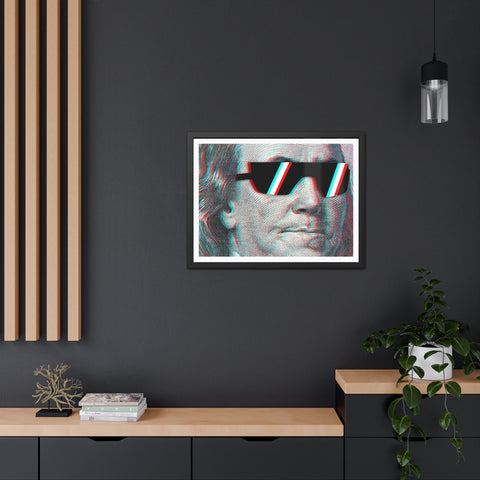 Benjamin Franklin Framed Poster – Stylish Wall Art for Home Décor