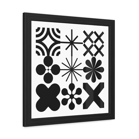 Stark 1 - Modern Abstract Framed Posters for Home Decor - Minimalist Wall Art