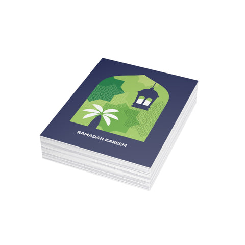 Ramadan Kareem Greeting Card — Ramadan / Holiday Greeting Card - Illustrated, Modern