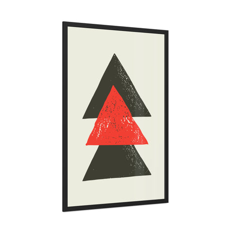 Jonathan 2 - Modern Geometric Framed Poster - Stylish Wall Art for Home Décor