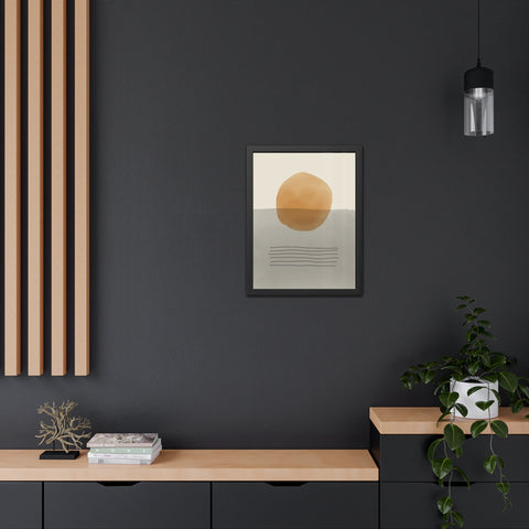 Watercolor Abstract 3 - Framed Print