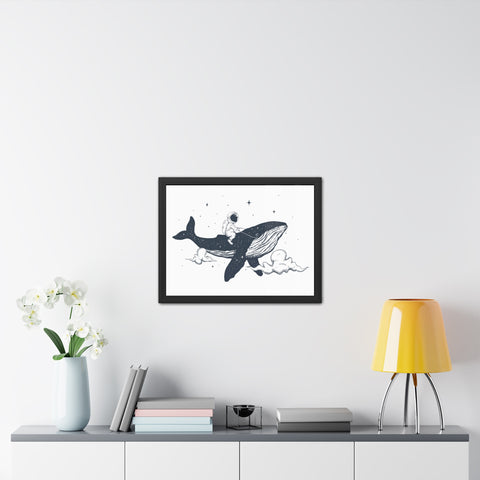 Whale Rider - Framed Print