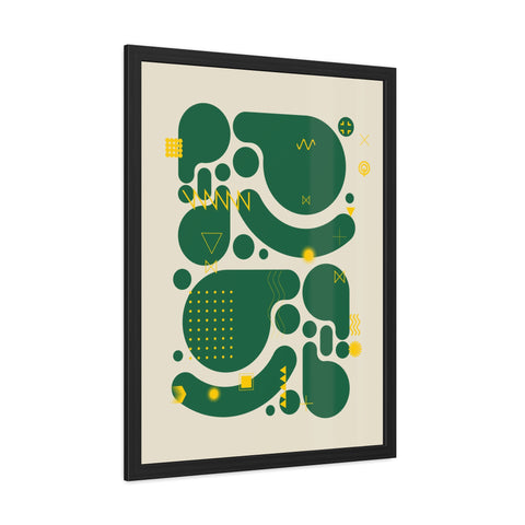 Kinta 5 - Modern Abstract Framed Poster for Stylish Home Decor