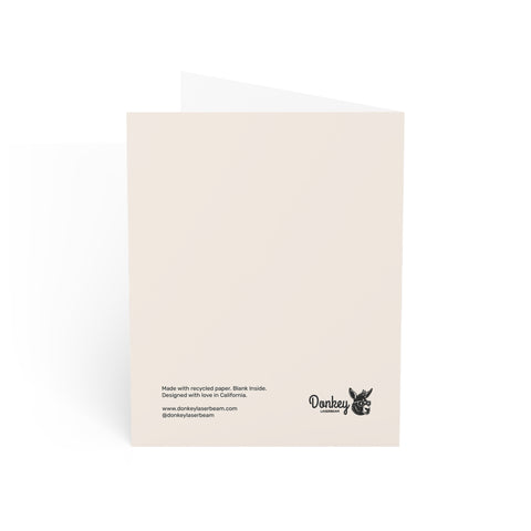 'He Was Kind of a Dick Anyways' Tiger Greeting Card — Sympathy Greeting Card - Illustrated, Funny, Snarky, Modern