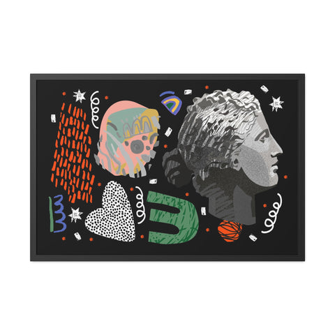Arbitrary 1 - Artistic Framed Poster with Abstract Design – Perfect Home Decor for Art Lovers