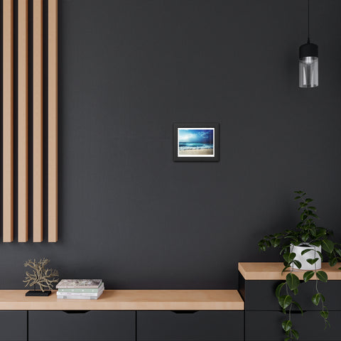 Coastal Lightshift - Framed Poster - Ocean View Wall Art for Beach Lovers