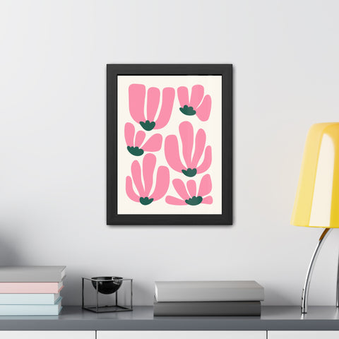 Natural Formation 2 - Vibrant Floral Framed Poster Art | Modern Home Décor | Gift for Plant Lovers