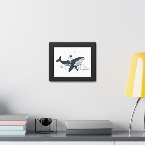 Whale Rider - Framed Print