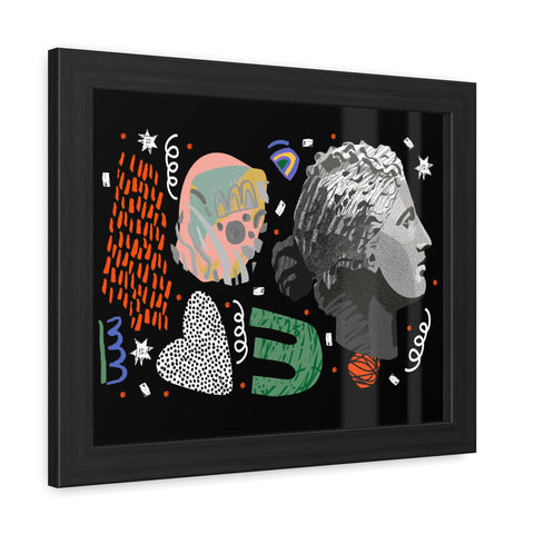 Arbitrary 1 - Artistic Framed Poster with Abstract Design – Perfect Home Decor for Art Lovers