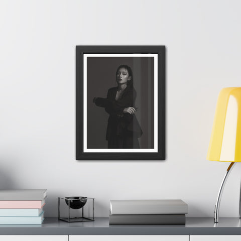 Xiang Sue - Elegant Monochrome Framed Poster - Stylish Wall Art for Modern Decor